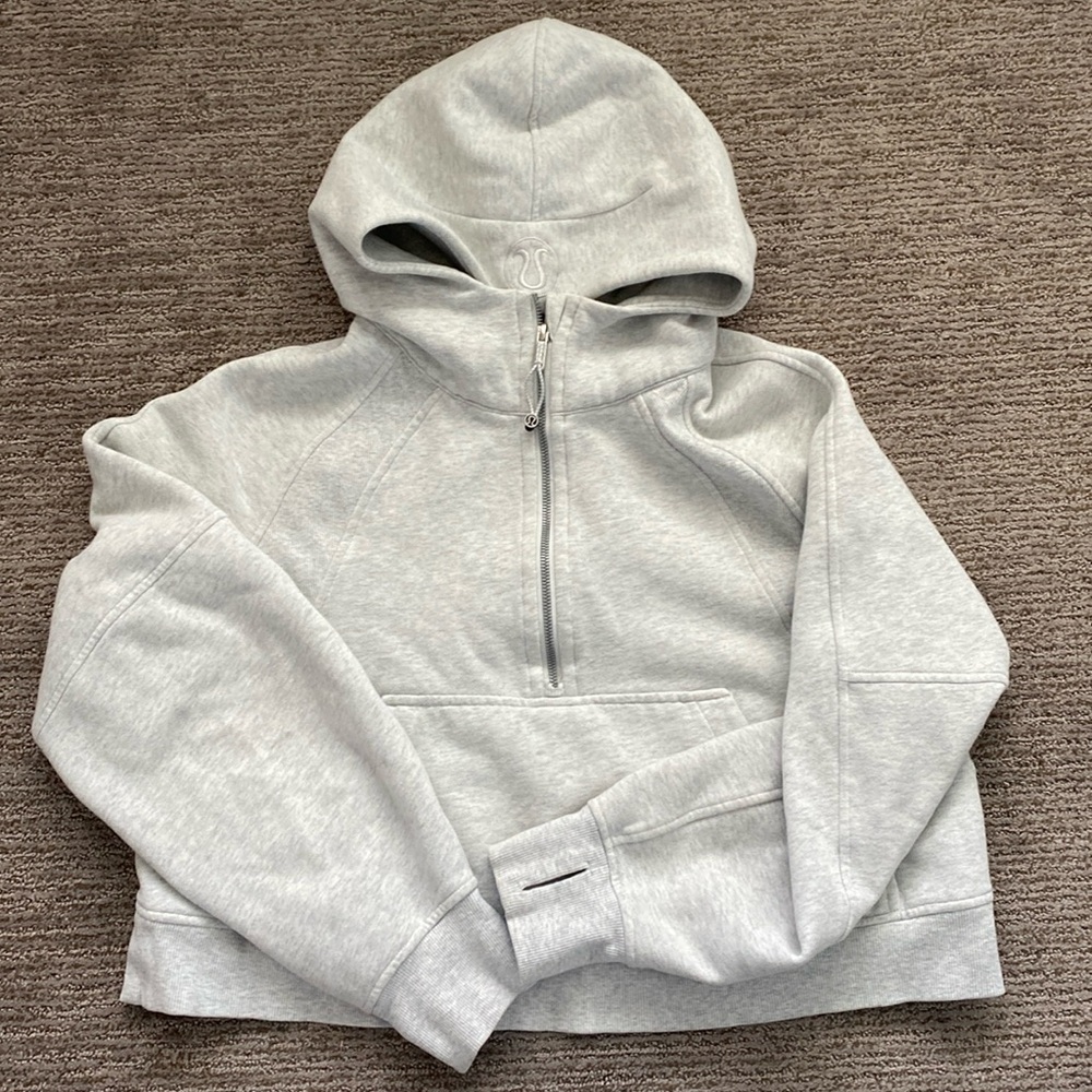 Lululemon scuba oversized half-zip hoodie